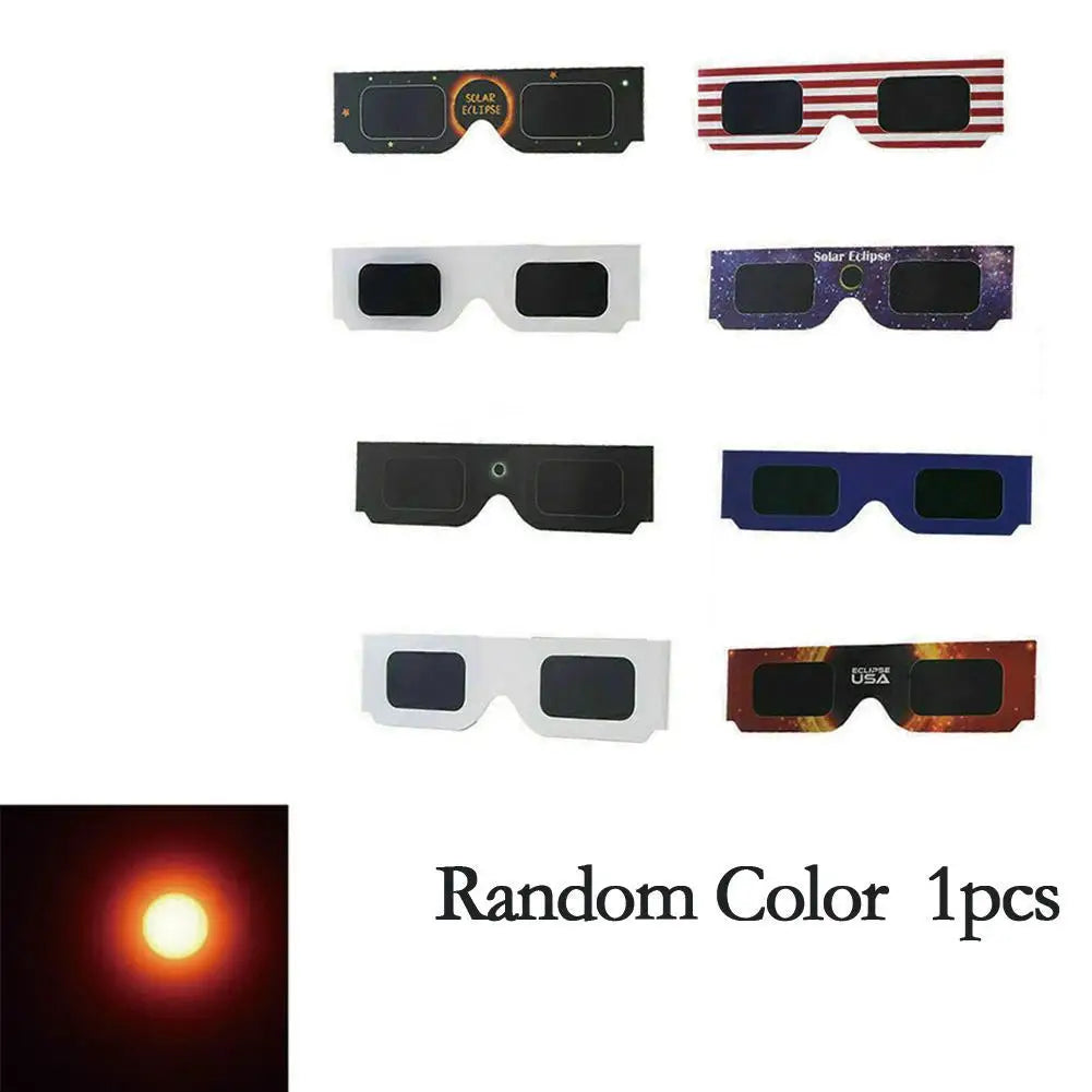 10pcs Solar Eclipse Glasses | 3D Outdoor Eclipse Anti-uv Viewing Glasses Sale